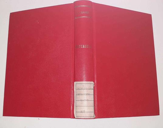 Boccaccio - Carlo Grabher - copertina