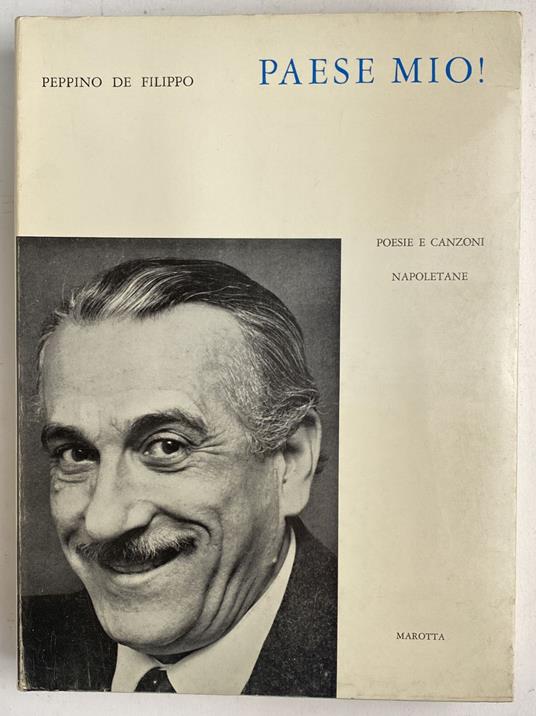 Paese mio! - Peppino De Filippo - copertina