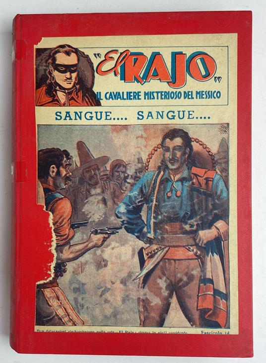 El Rajo. Il cavaliere misterioso del messico n. 26 - copertina