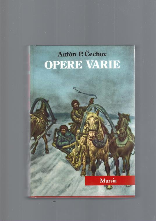 Opere Varie - Anton Cechov - copertina