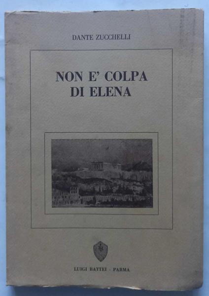 Non è colpa di Elena - Dante Zucchelli - copertina