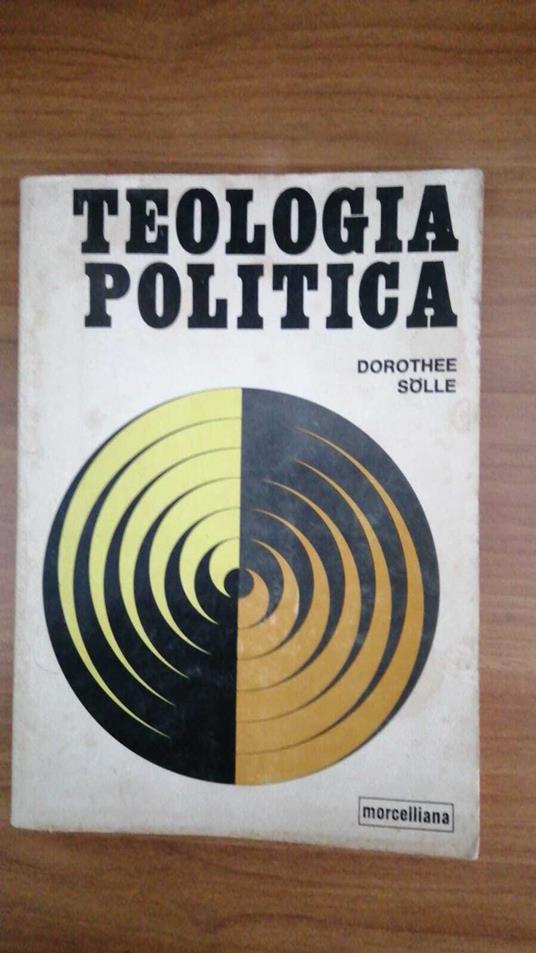 Teologia politica - Dorothee Sölle - copertina