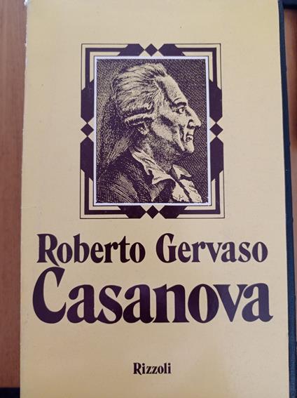 Casanova - Roberto Gervaso - copertina