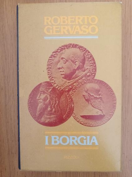I Borgia - Roberto Gervaso - copertina