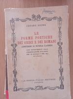 Le forme poetiche dei greci e dei romani