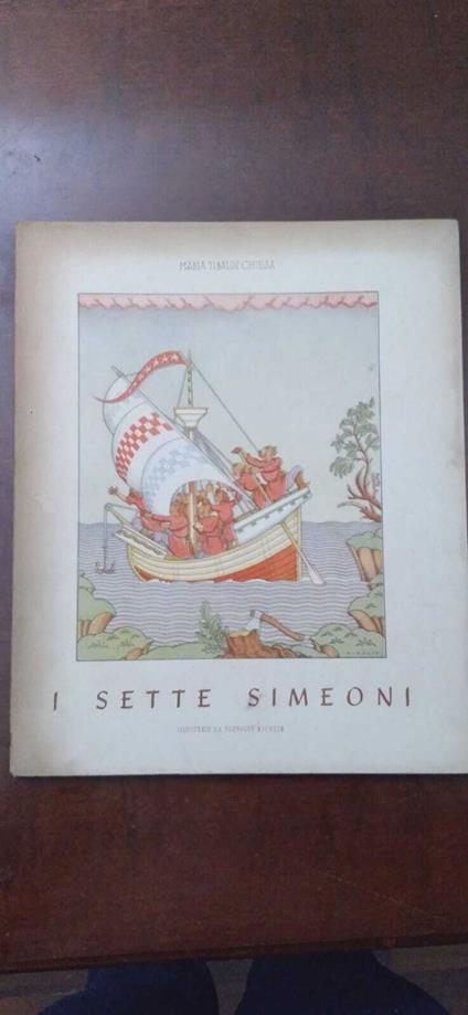 I sette simeoni - Maria Tibaldi Chiesa - copertina