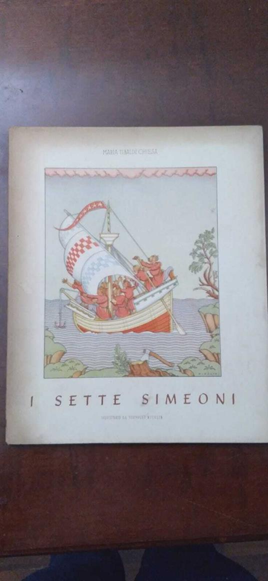 I sette simeoni - Maria Tibaldi Chiesa - copertina