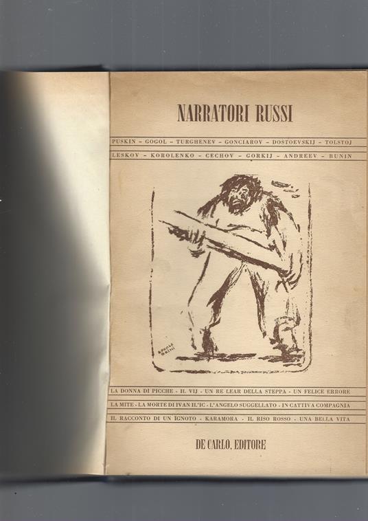 Narratori Russi - copertina
