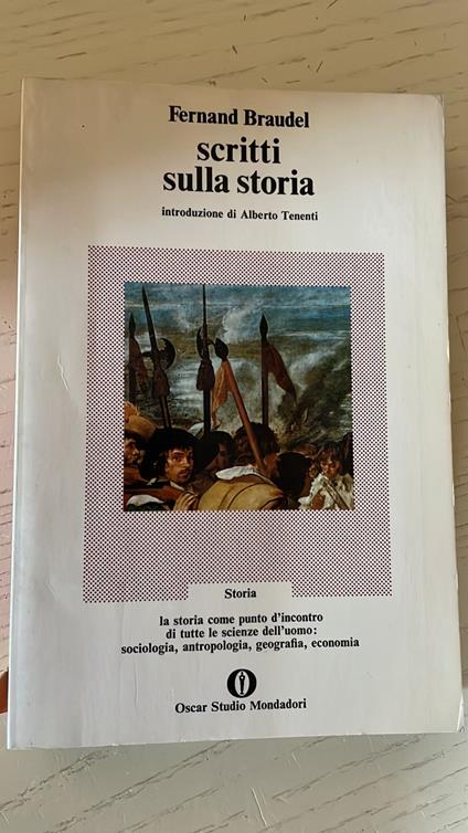 Scritti Sulla Storia - Fernand Braudel - copertina