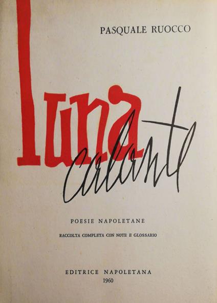 Luna calante - Pasquale Ruocco - copertina