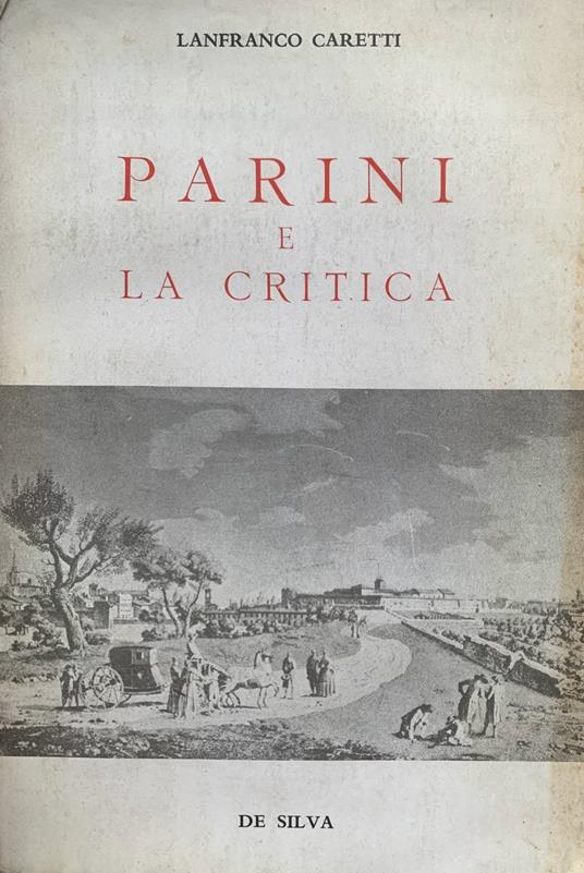 Parini e la critica - Lanfranco Caretti - copertina