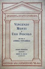 Vincenzo Monti e Ugo Foscolo