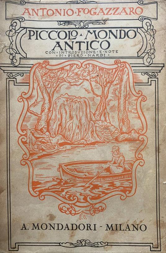Piccolo mondo antico - Antonio Fogazzaro - copertina