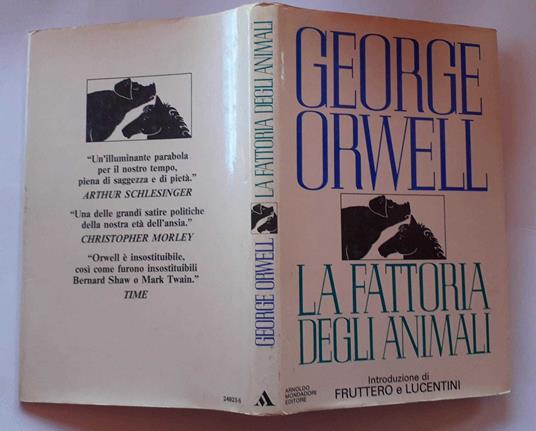 La fattoria degli animali - George Orwell - copertina