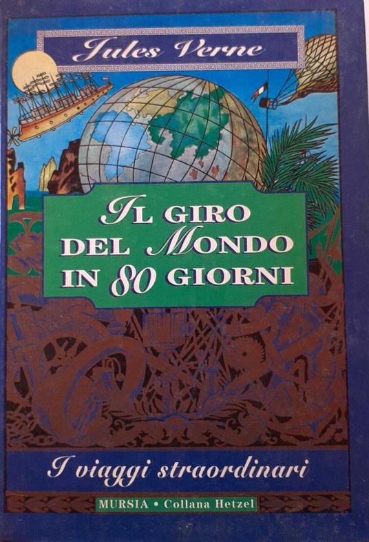 Il giro del mondo in 80 giorni - Jules Verne - copertina