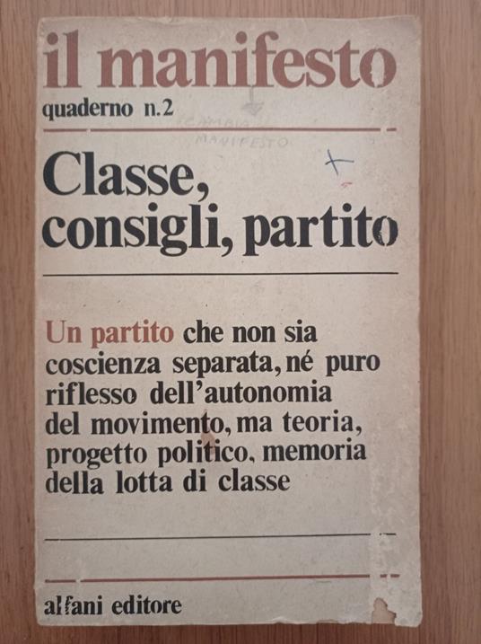 Classe, consigli, partito - copertina