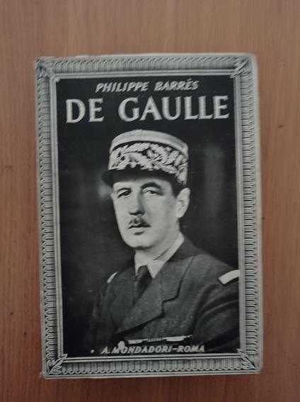 De Gaulle - Philippe Barrès - copertina