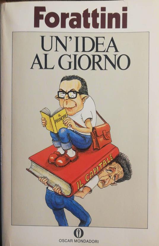 Un'idea al giorno - Giorgio Forattini - copertina