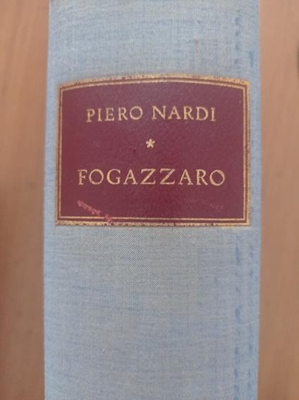 Fogazzaro - Piero Nardi - copertina