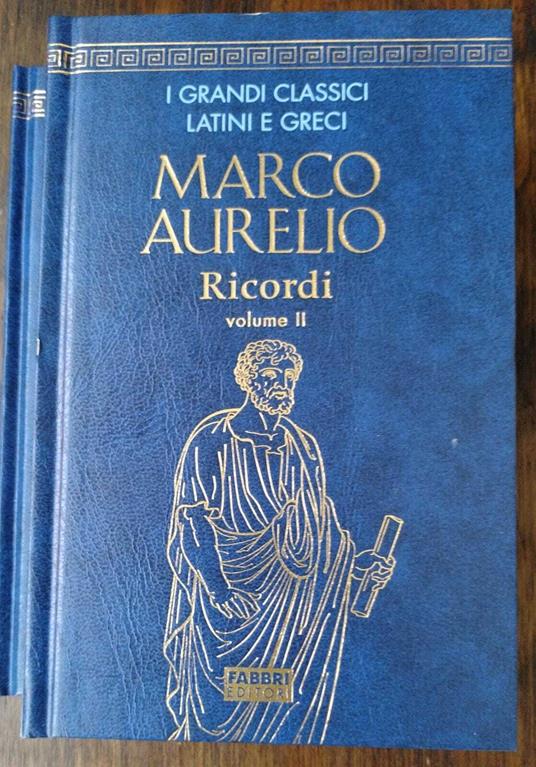 MARCO AURELIO Ricordi - Enrico Turolla - copertina