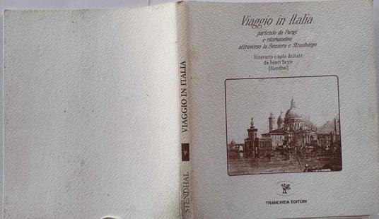 Viaggio in italia - Stendhal - copertina