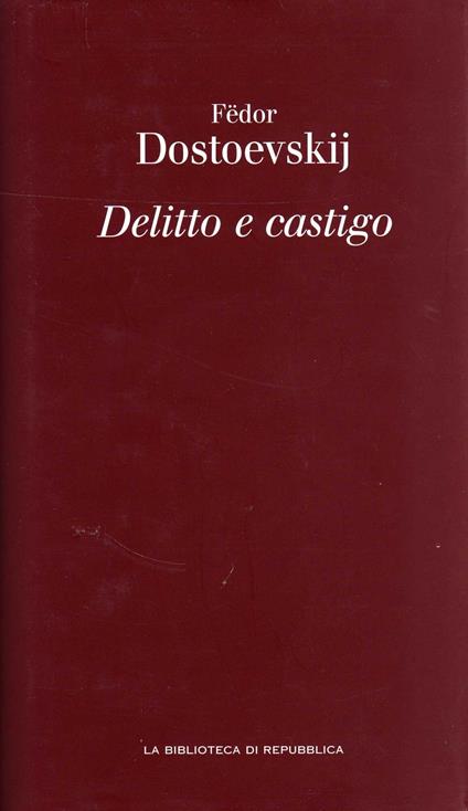 Delitto e castigo - Fëdor Dostoevskij - copertina