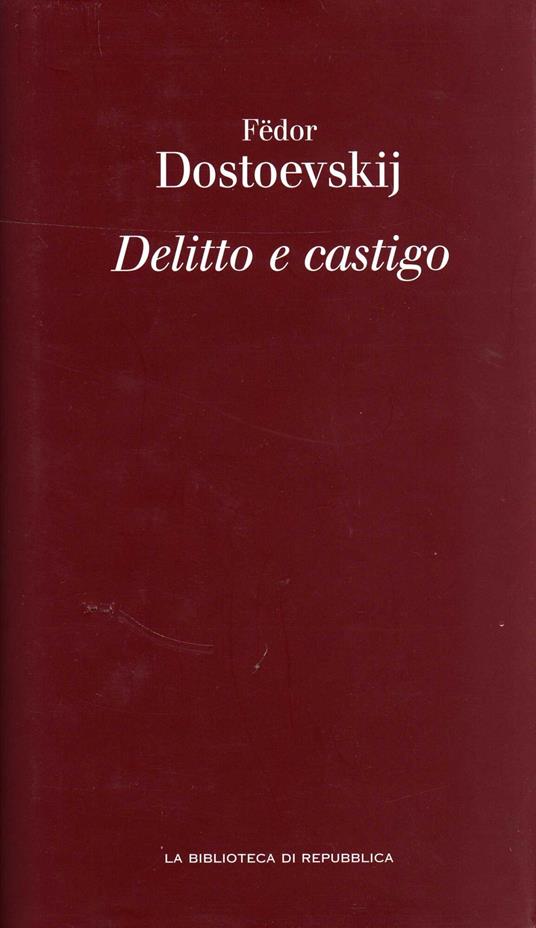 Delitto e castigo - Fëdor Dostoevskij - copertina