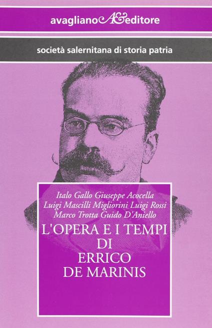 L' opera e i tempi di Errico De Marinis - copertina