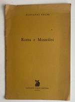 Roma e Mussolini