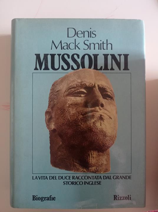 Mussolini - Denis Mack Smith - copertina