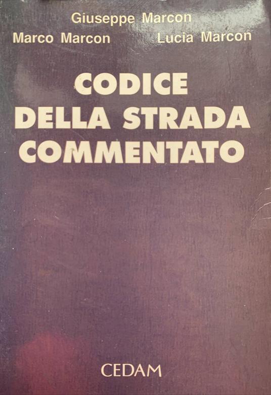 Codice della strada commentato - copertina
