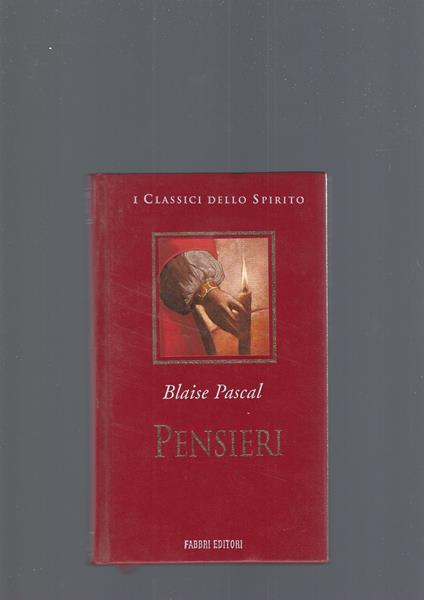 Pensieri - Blaise Pascal - copertina