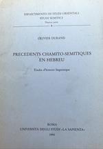 Precedents chamito-semitiquesm en Hebreu