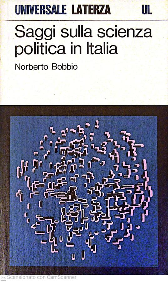 Saggi sulla scienza politica in Italia - Norberto Bobbio - copertina