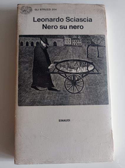Nero su nero - Leonardo Sciascia - copertina