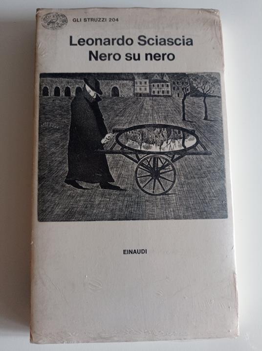Nero su nero - Leonardo Sciascia - copertina