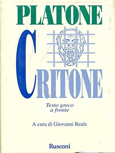 Critone - Platone - copertina