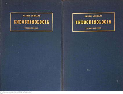 Trattato di endocrinologia - copertina