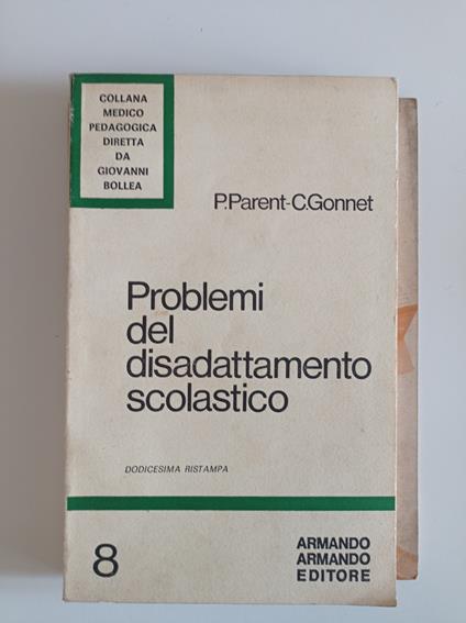 Problemi del disadattamento scolastico - copertina
