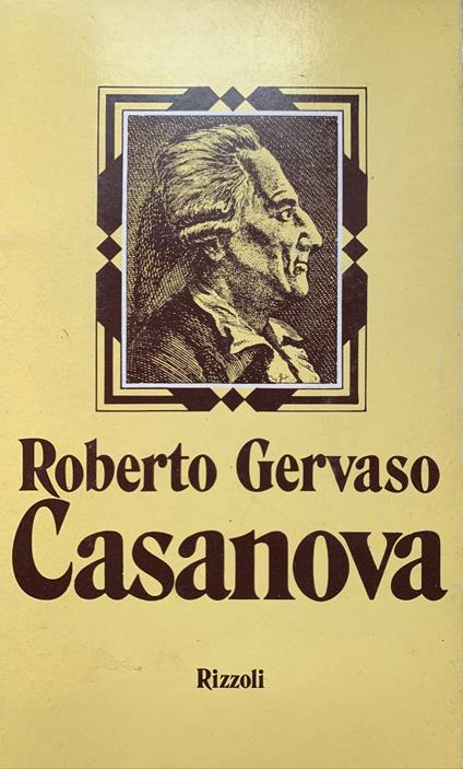 Casanova - Roberto Gervaso - copertina