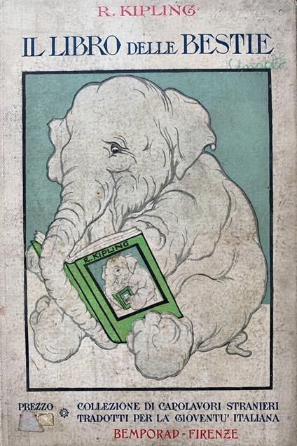 Il libro delle bestie - Rudyard Kipling - copertina