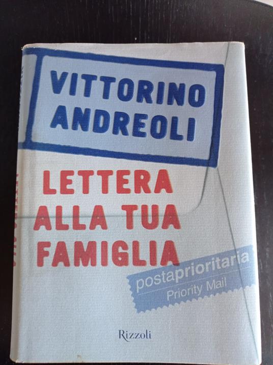 Lettera alla tua famiglia - Vittorino Andreoli - copertina
