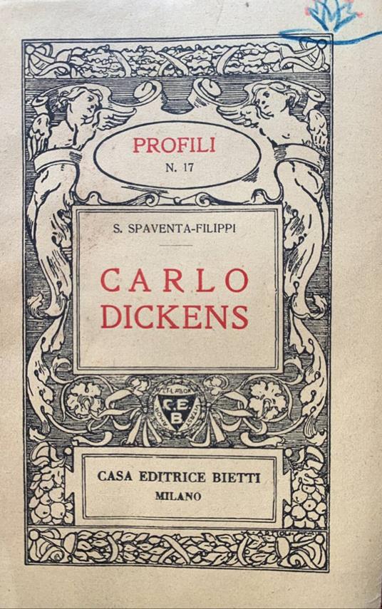 Carlo Dickens - Lia Spaventa Filippi - copertina