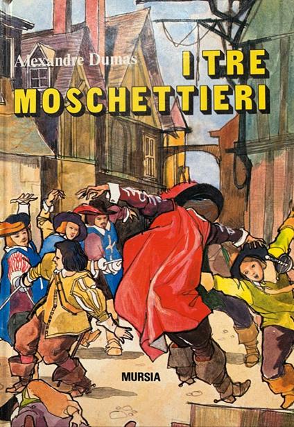 I tre moschettieri - Alexandre Dumas - copertina
