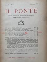Il Ponte Anno V N. 2