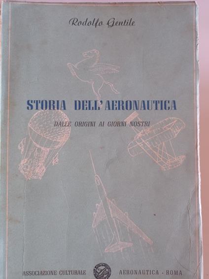 Storia dell'aeronautica - Rodolfo Gentile - copertina