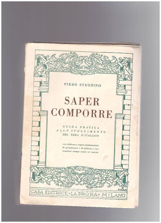 Saper Comporre - copertina