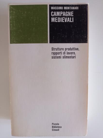 Campagne medievali - Massimo Montanari - copertina
