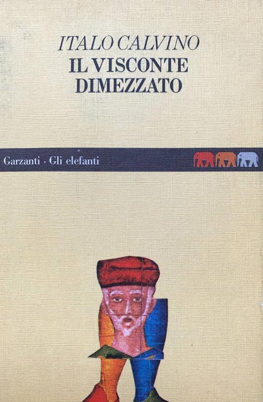 Il visconte dimezzato - Italo Calvino - copertina