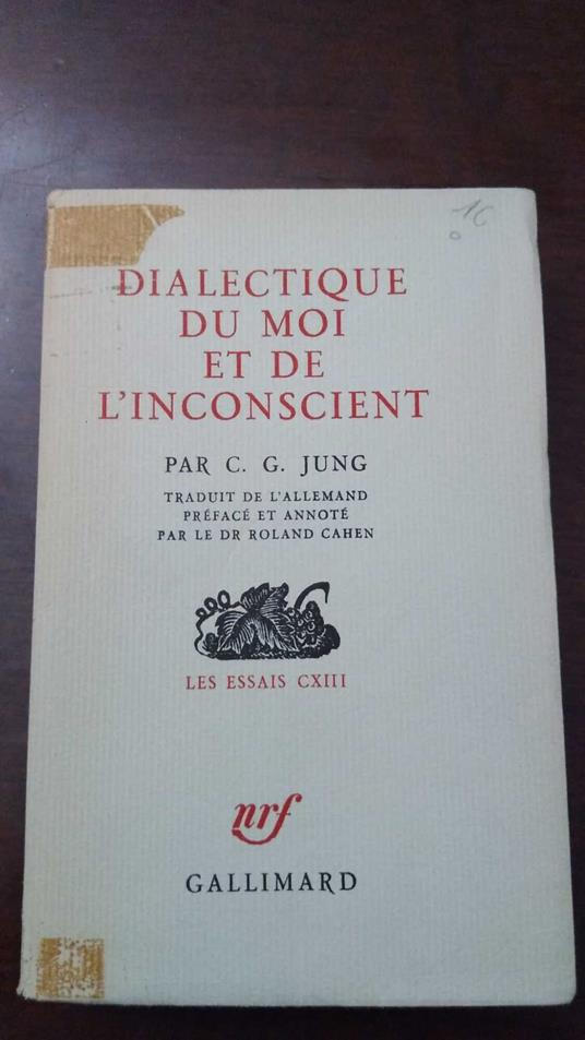 Dialectique du moi et de l'inconscient - Carl Gustav Jung - copertina